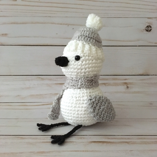 snow bird figurines