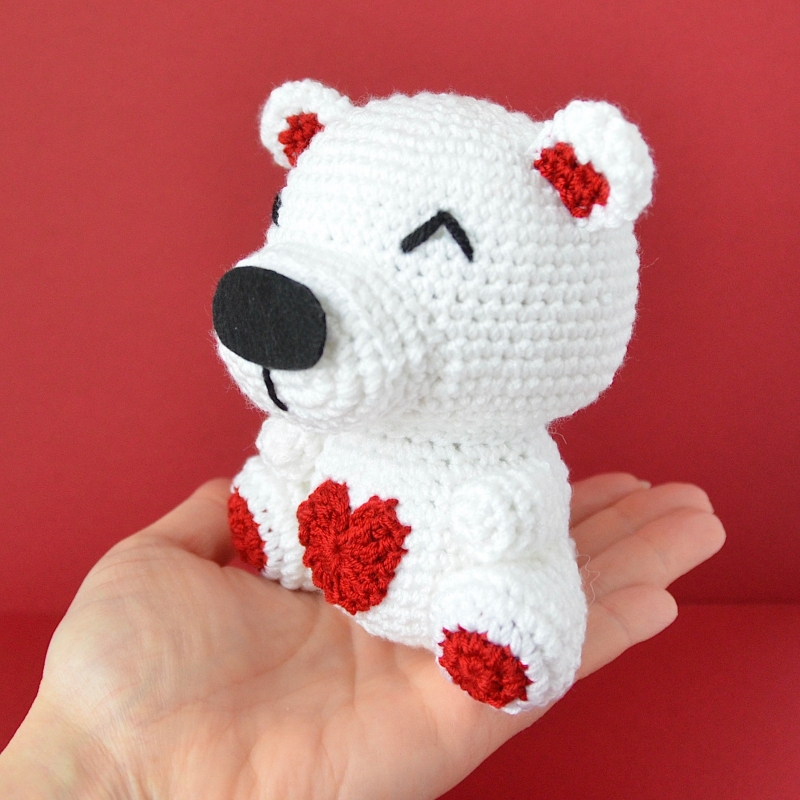 teddy bear valentine craft