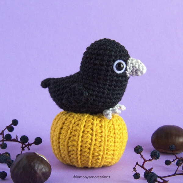 Autumn Raven amigurumi pattern - Amigurumi.com