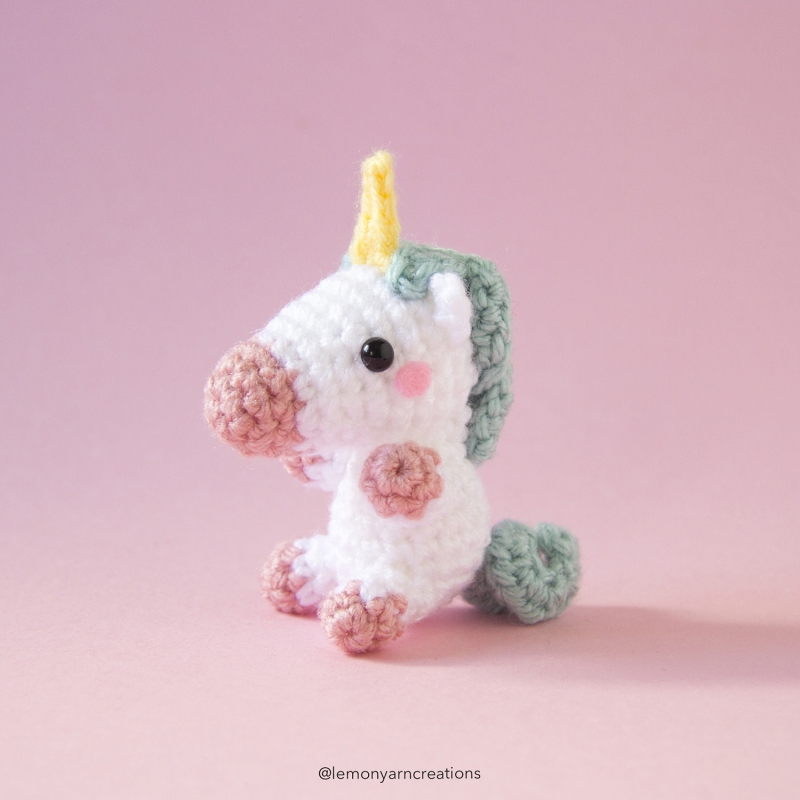 pastel unicorn plush