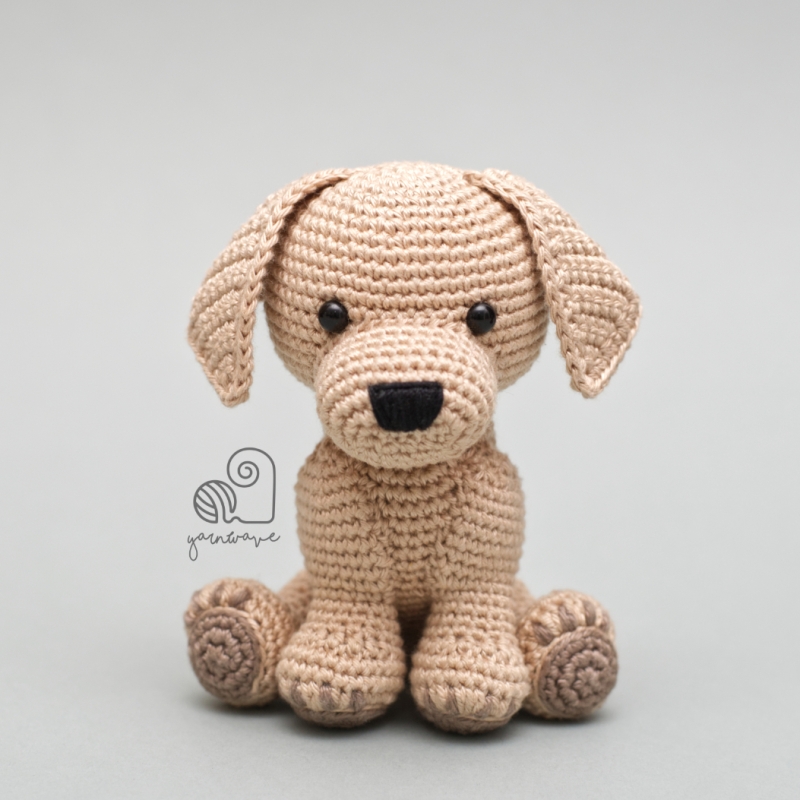 Loki the Labrador amigurumi pattern - Amigurumi.com