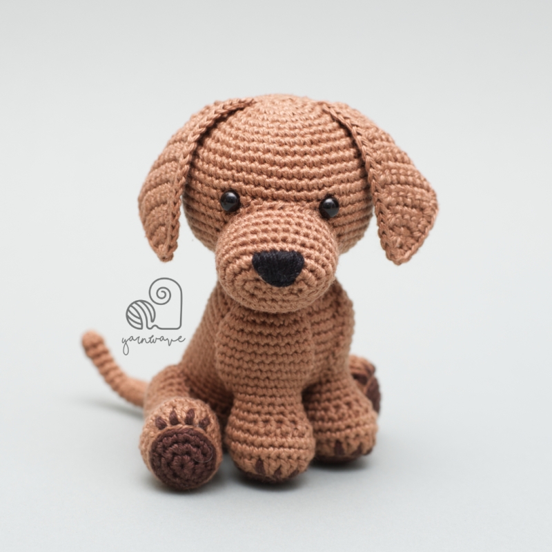 Loki the Labrador amigurumi pattern - Amigurumi.com