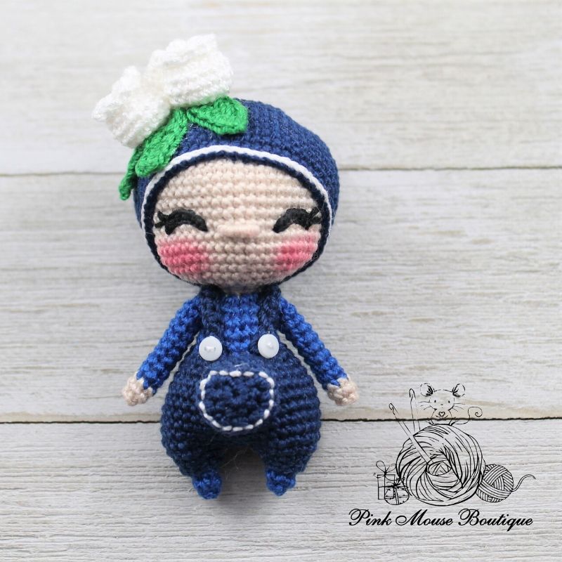 Blueberry Jelly Baby amigurumi pattern - Amigurumi.com