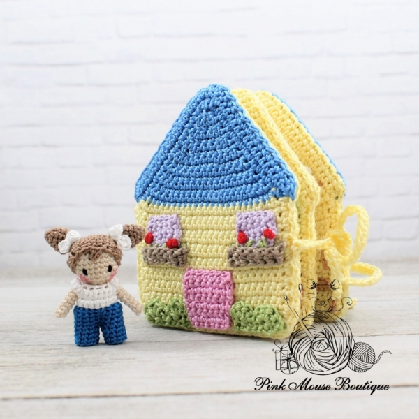 Emma and Her Little House amigurumi pattern - Amigurumi.com