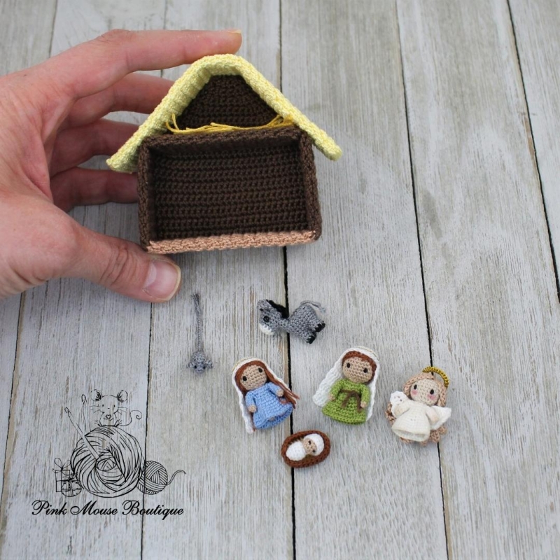 Miniature Nativity amigurumi pattern - Amigurumi.com