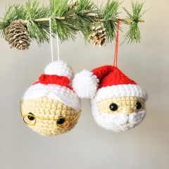 Christmas Ornaments' Collection amigurumi pattern - Amigurumi.com