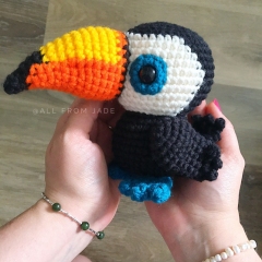 Tequila & Daiquiri the Toucans amigurumi pattern - Amigurumi.com