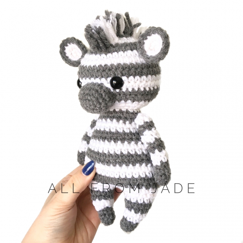 zoe zebra plush