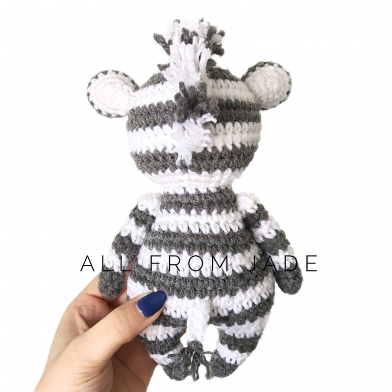 zoe zebra plush