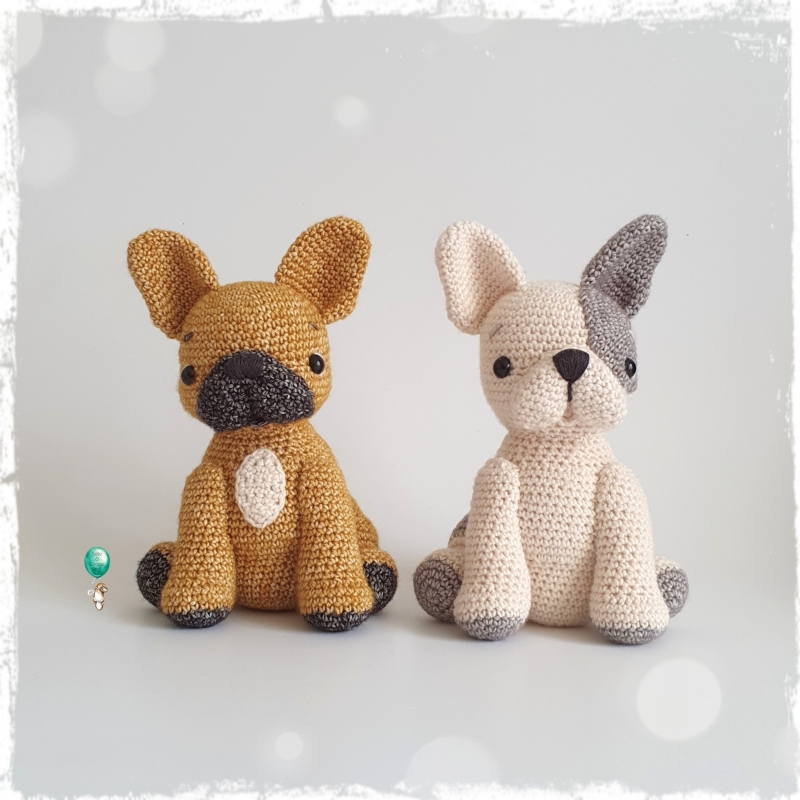 Ellie the Frenchie amigurumi pattern