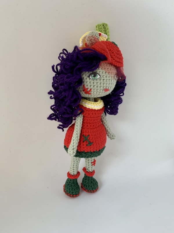 Bloody Mary Zombie amigurumi pattern