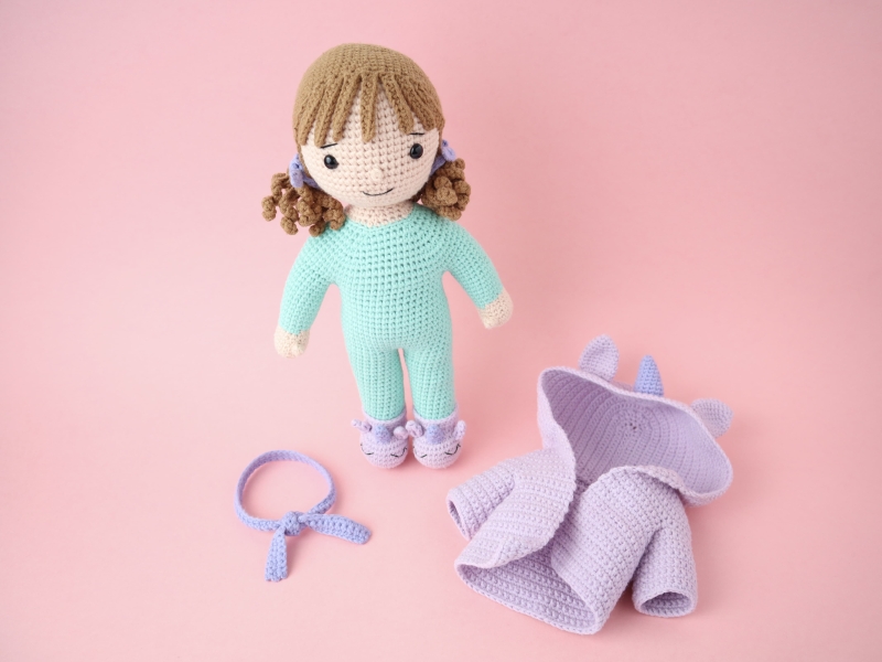 Beatrice the Bedtime Doll amigurumi pattern Amigurumi