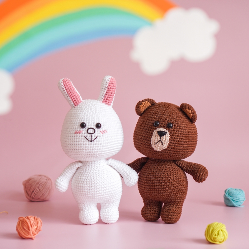 brown and cony toys