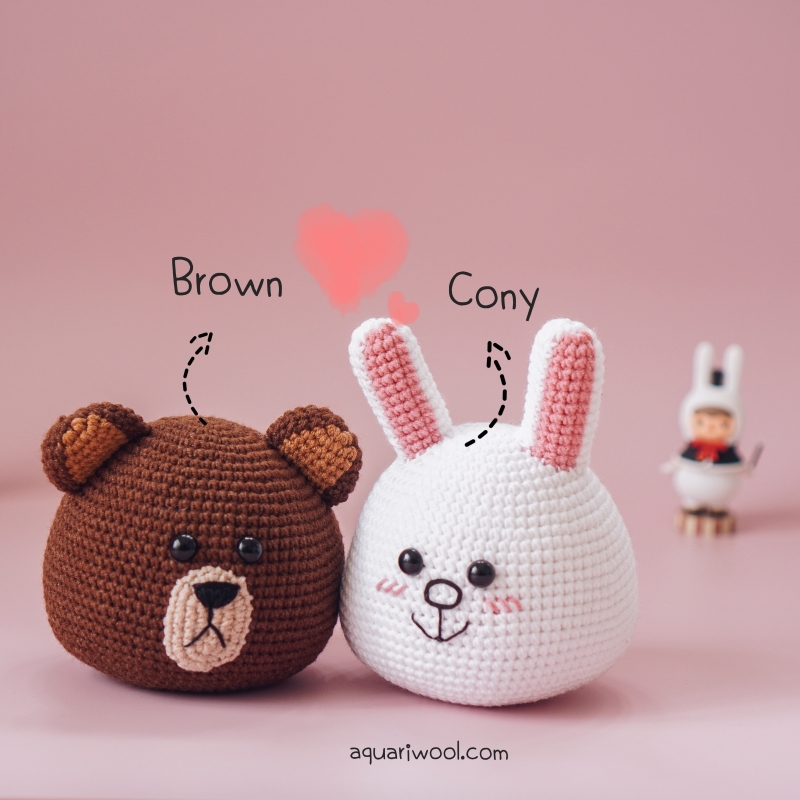 brown and cony toys