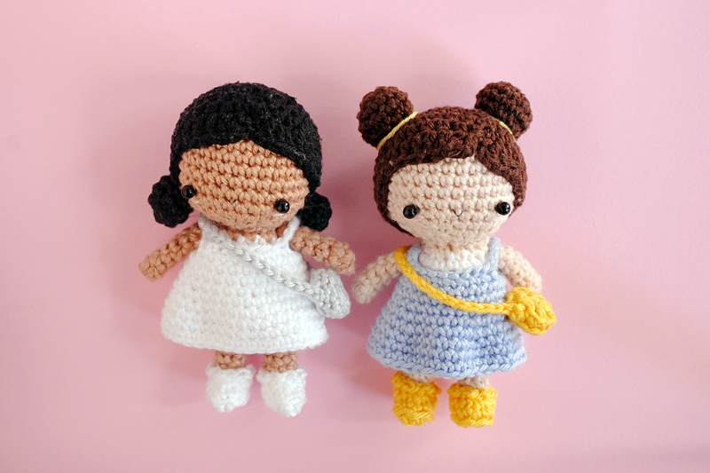 Mini DressUp Doll amigurumi pattern