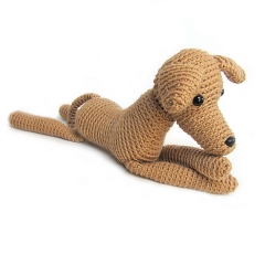 Iggy the Greyhound amigurumi pattern by FreshStitches