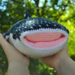 Whitney the Whale Shark amigurumi pattern by The Kotton Kaboodle