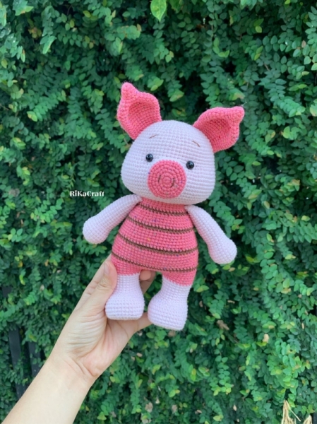 Piglet amigurumi pattern - Amigurumi.com
