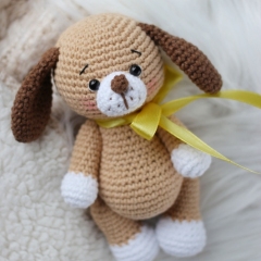 Billy the puppy amigurumi pattern - Amigurumi.com