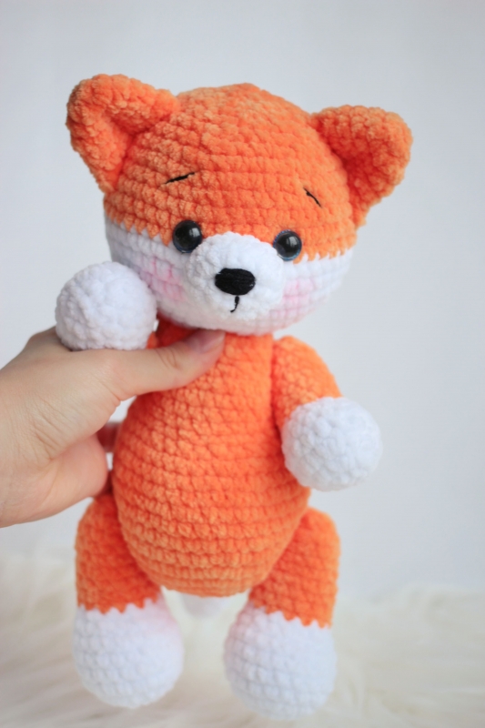 Little fox amigurumi pattern