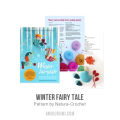 Winter Fairy Tale amigurumi pattern by Natura Crochet