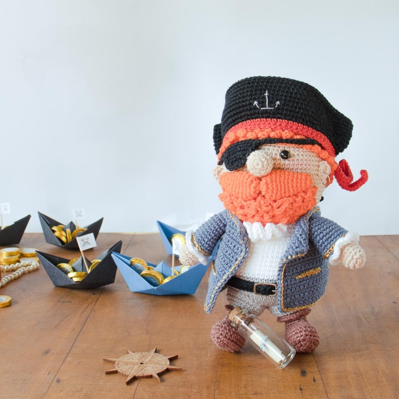 Pirate amigurumi pattern - Amigurumi.com