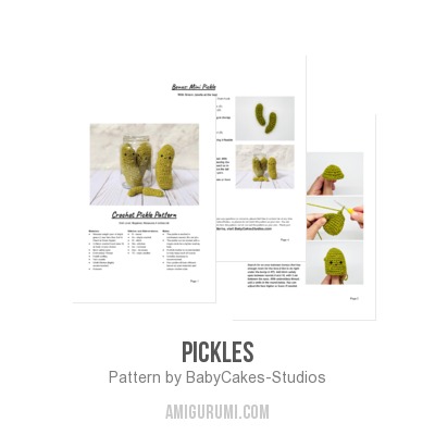 Pickles amigurumi pattern 