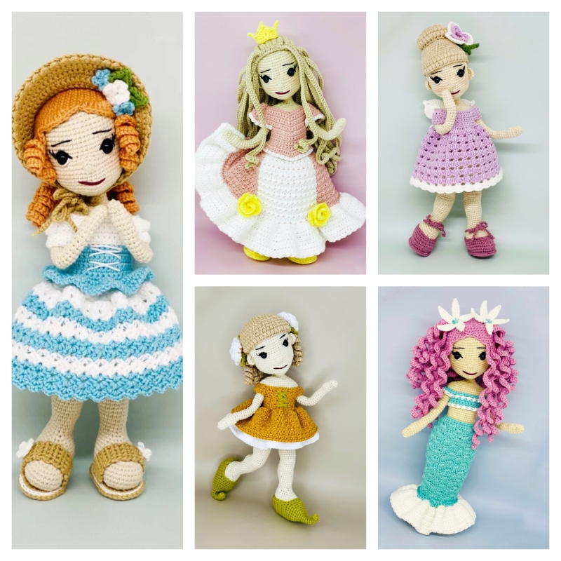 Magic Dolls Bundle amigurumi pattern 