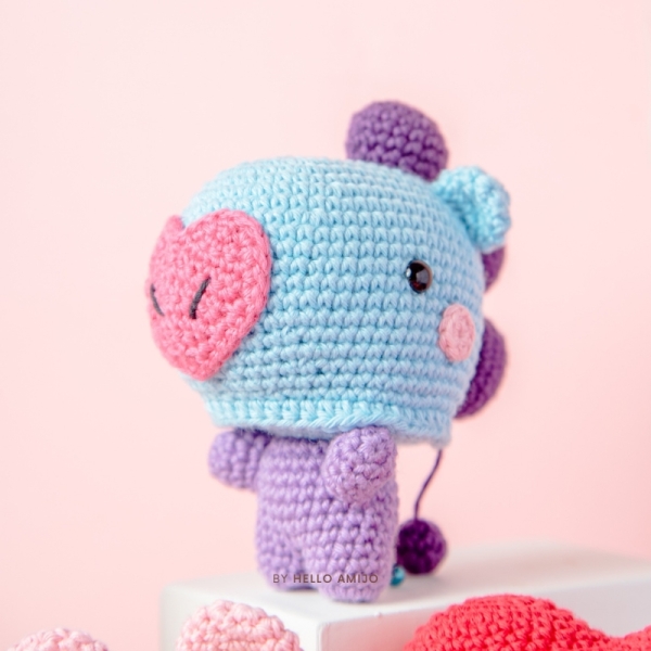 Baby MANG BT21 amigurumi pattern - Amigurumi.com