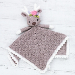 Finley The Little Fawn Lovey amigurumi pattern by THEODOREANDROSE