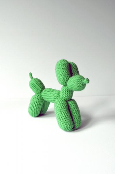 balloon dog stuffed animal