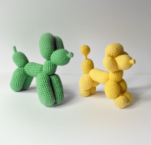 Balloon Dogs Set amigurumi pattern - Amigurumi.com