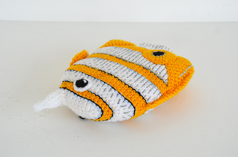 Copperplated Butterfly Fish amigurumi pattern - Amigurumi.com