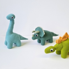 Dinosaurs Set amigurumi pattern - Amigurumi.com