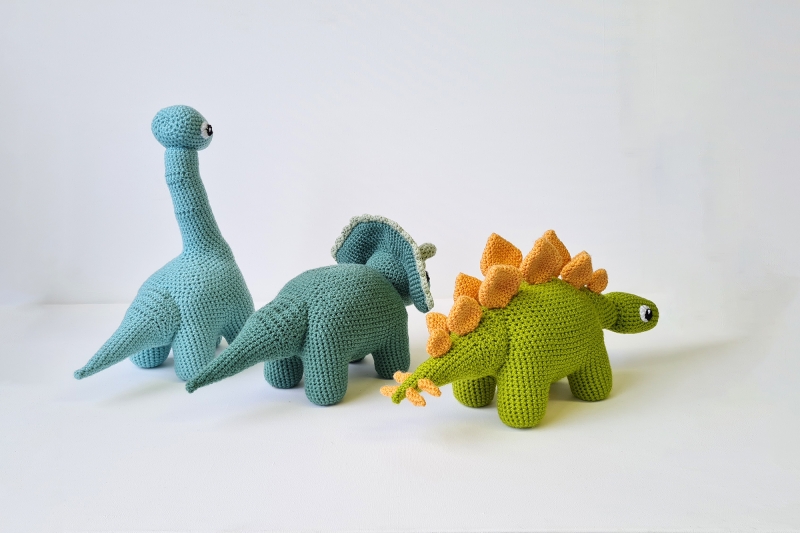 Dinosaurs Set amigurumi pattern - Amigurumi.com