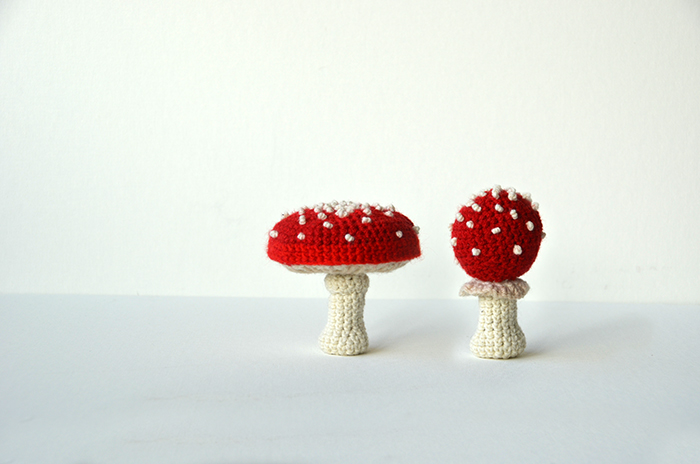 Fly Agarics amigurumi pattern - Amigurumi.com