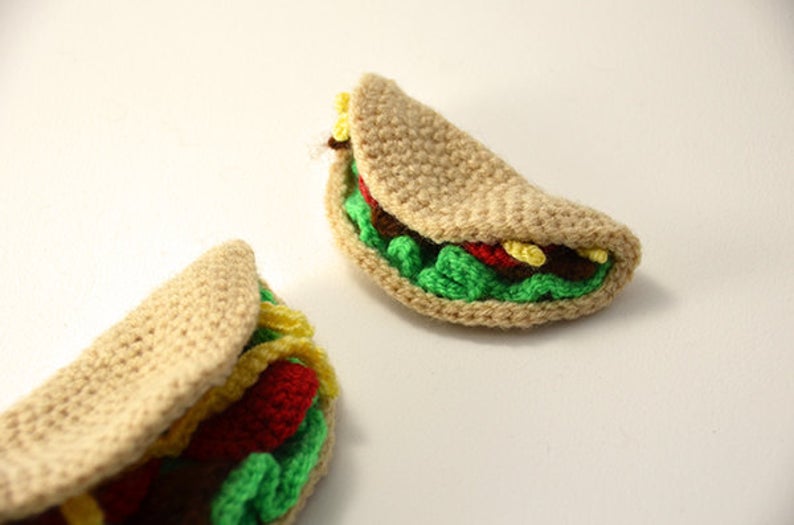 Large And Small Taco Amigurumi Pattern Amigurumi Large And Small Taco Amigurumi Pattern Amigurumi