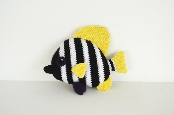 Striped Boarfish amigurumi pattern - Amigurumi.com