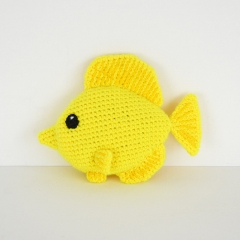 Yellow Tang Fish amigurumi pattern - Amigurumi.com