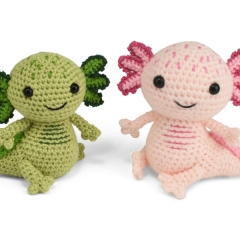 Alice the Axolotl amigurumi pattern - Amigurumi.com