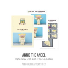 Annie the Angel amigurumi pattern by One and Two Company