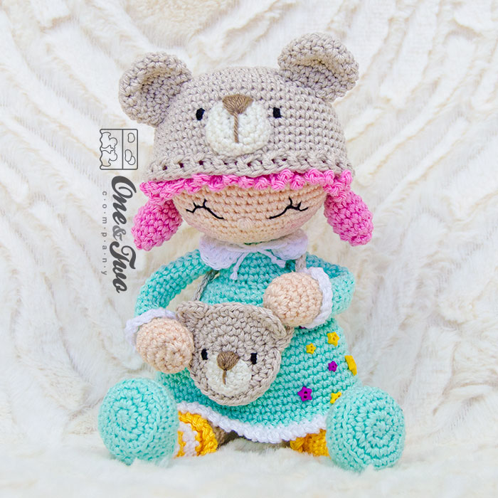 Joy the Teddy Bear Dolly amigurumi pattern - Amigurumi.com
