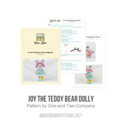 Joy the Teddy Bear Dolly amigurumi pattern - Amigurumi.com