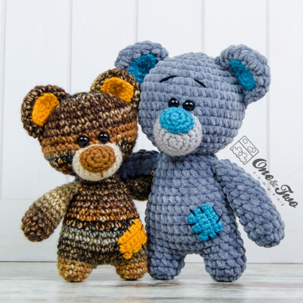 build a bear patches teddy