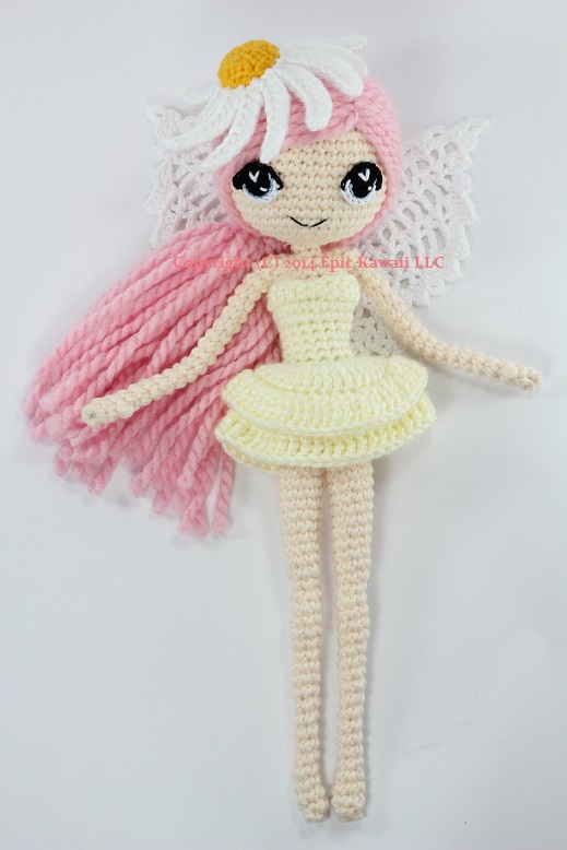 crochet fairy doll