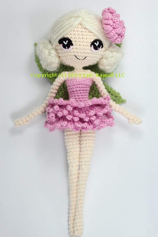 Chrysanna the Albino Fairy amigurumi pattern - Amigurumi.com