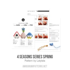 4 seasons series Spring amigurumi pattern by Lalylala