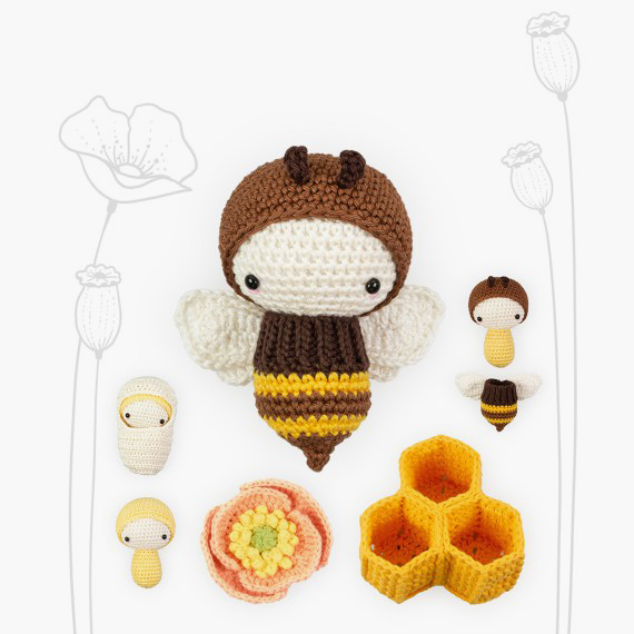 Crochet Kit Lalylala SNAIL Amigurumi Diy Life Cycle Craft Kit, Crochet  Animal, Educational Toys, Baby Rattle, Nature 