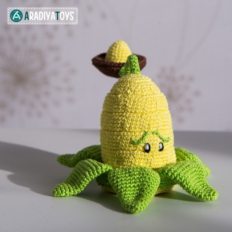 Zombie - Plants vs. Zombies amigurumi pattern 