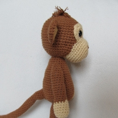 Sweet Monkey Julie  amigurumi pattern by DioneDesign
